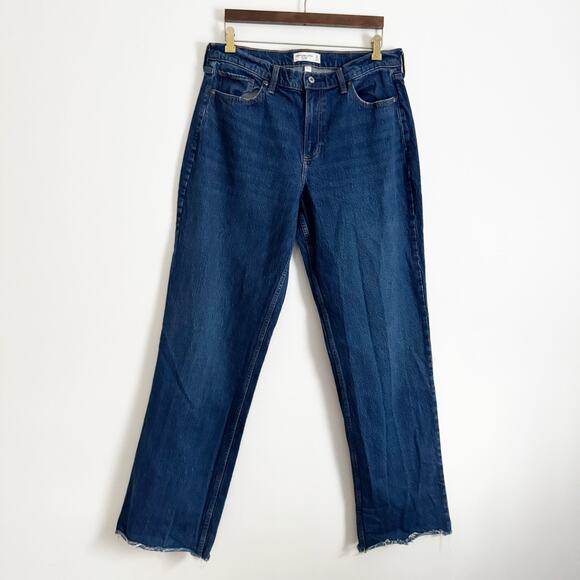 ABERCROMBIE The Baggy Low Rise Curve Love Jeans 31 XL - Picture 6 of 14